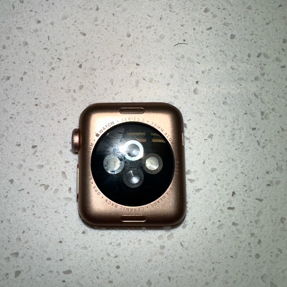 Apple Smartwatch Case in Rose Gold and Black - Picture 3 of 5